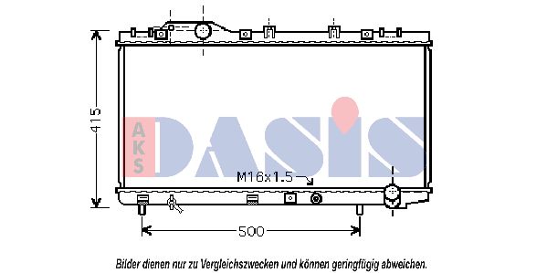 AKS DASIS Radiators, Motora dzesēšanas sistēma 210182N